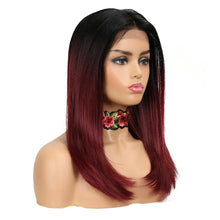 Load image into Gallery viewer, mia synthetic lace front wig 22“inch 13x4
