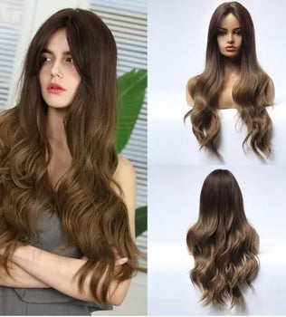 michela rooted long ombre wig