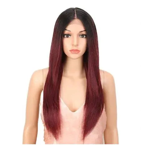 michelle lace front wig  straight lace front wig