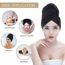 Load image into Gallery viewer, microfiber hair towel wrap
