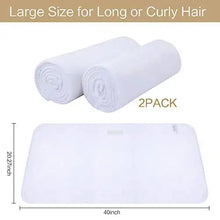 Load image into Gallery viewer, microfiber hair towel wrap
