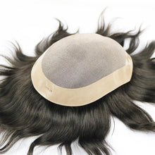 Load image into Gallery viewer, mono lace human hair toupee for men
