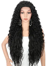 Load image into Gallery viewer, multi directional parting curly heat resistant wig
