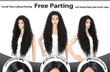 Load image into Gallery viewer, multi directional parting curly heat resistant wig
