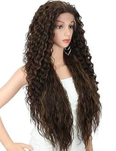 Load image into Gallery viewer, multi directional parting curly heat resistant wig
