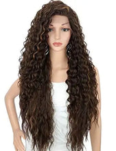 Load image into Gallery viewer, multi directional parting curly heat resistant wig
