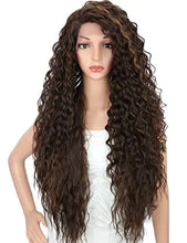 Load image into Gallery viewer, multi directional parting curly heat resistant wig
