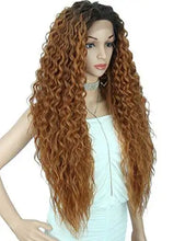 Load image into Gallery viewer, multi directional parting curly heat resistant wig
