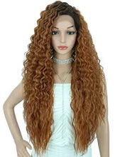 Load image into Gallery viewer, multi directional parting curly heat resistant wig
