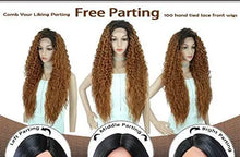 Load image into Gallery viewer, multi directional parting curly heat resistant wig
