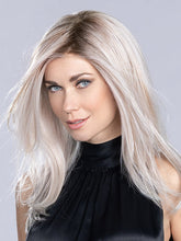 Load image into Gallery viewer, MUSIC by ELLEN WILLE in METALLIC BLONDE ROOTED 60.101.51 | Pearl White, Pearl Platinum with Dark and Lightest Brown and Grey Blend with Shaded Roots
