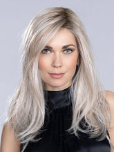 Load image into Gallery viewer, MUSIC by ELLEN WILLE in METALLIC BLONDE ROOTED 60.101.51 | Pearl White, Pearl Platinum with Dark and Lightest Brown and Grey Blend with Shaded Roots
