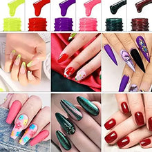 Load image into Gallery viewer, nail polish kit with 36w uv led lamp gel polish set  nail art decorations
