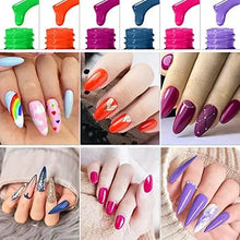 Load image into Gallery viewer, nail polish kit with 36w uv led lamp gel polish set  nail art decorations
