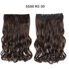Load image into Gallery viewer, one-piece long wavy  heat resistant clip in hair extensions sg88-m2 33
