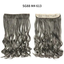 Load image into Gallery viewer, one-piece long wavy  heat resistant clip in hair extensions sg88-m4 613
