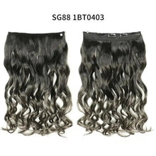 Load image into Gallery viewer, one-piece long wavy  heat resistant clip in hair extensions sg88-1bt0403
