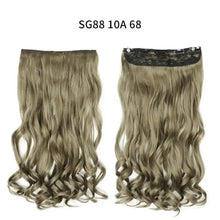 Load image into Gallery viewer, one-piece long wavy  heat resistant clip in hair extensions sg88-10a 68
