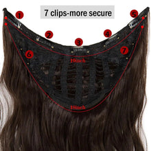 Load image into Gallery viewer, one-piece u part clip in hair extension
