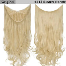Load image into Gallery viewer, one-piece u part clip in hair extension 1346 / 24inches / canada
