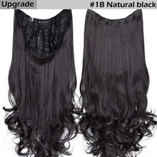 Load image into Gallery viewer, one-piece u part clip in hair extension 1458 / 24inches / canada
