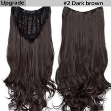 Load image into Gallery viewer, one-piece u part clip in hair extension 1459 / 24inches / canada
