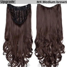 Load image into Gallery viewer, one-piece u part clip in hair extension 1460 / 24inches / canada
