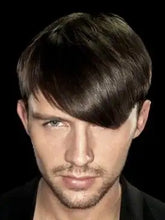 Load image into Gallery viewer, parker - heat resistant 6 inch short straight men&#39;s wig
