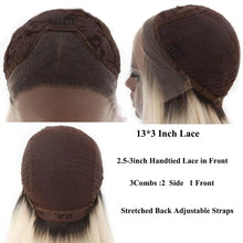 Load image into Gallery viewer, paula extra long black color synthetic lace front heat resistant fibre wig

