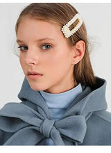 Load image into Gallery viewer, pearl barrettes hair accessories set
