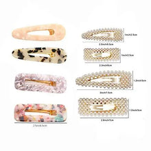 Load image into Gallery viewer, pearl barrettes hair accessories set
