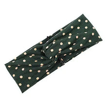Load image into Gallery viewer, polka dot cross &amp; assorted prints headband set for women
