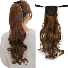 Load image into Gallery viewer, ponytail extensions 20&quot; inch #12-golden brown
