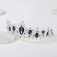 Load image into Gallery viewer, princess headpiece crystal tiara crown
