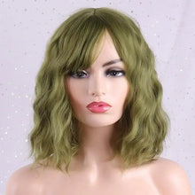 Load image into Gallery viewer, quinn wavy heat resistant bob wig
