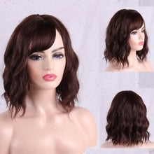 Load image into Gallery viewer, quinn wavy heat resistant bob wig 8-33
