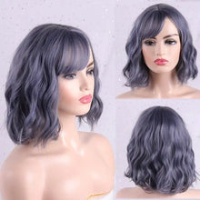 Load image into Gallery viewer, quinn wavy heat resistant bob wig wumanlan
