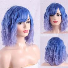 Load image into Gallery viewer, quinn wavy heat resistant bob wig t
