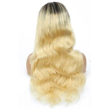 Load image into Gallery viewer, reena ombre light blonde lace front human hair wig

