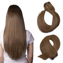 Load image into Gallery viewer, remy clip in human hair extensions -15inch 7pcs set
