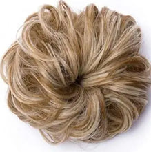Load image into Gallery viewer, scrunchie hair bun extension updo hairpiece

