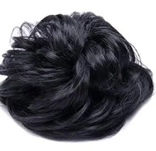 Load image into Gallery viewer, scrunchie hair bun extension updo hairpiece
