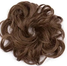 Load image into Gallery viewer, scrunchie hair bun extension updo hairpiece 30g- [1pcs] / ash brown
