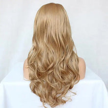 Load image into Gallery viewer, sheila glueless heat friendly wig with curled ends gold / 180% / lace front 24 inches
