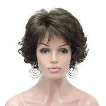 Load image into Gallery viewer, short layered prestyled synthetic wig
