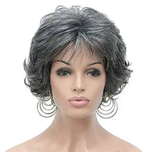 Load image into Gallery viewer, short layered prestyled synthetic wig
