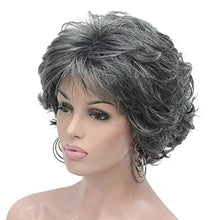Load image into Gallery viewer, short layered prestyled synthetic wig
