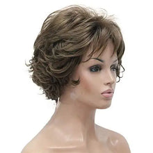 Load image into Gallery viewer, short layered prestyled synthetic wig
