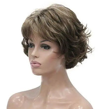 Load image into Gallery viewer, short layered prestyled synthetic wig #24bt613
