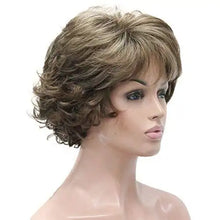 Load image into Gallery viewer, short layered prestyled synthetic wig
